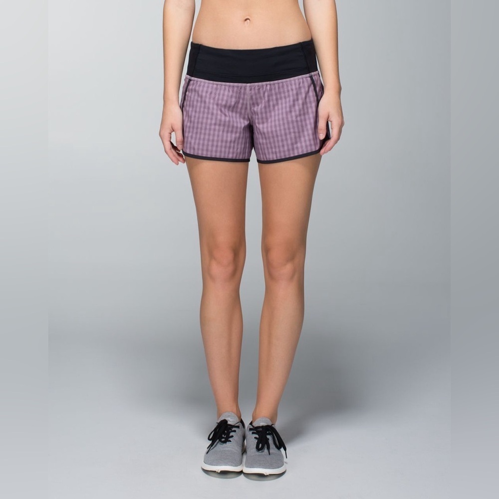 Women’s Lululemon Athletica Run‎ Times Short 4-way Stretch Sz 2 *no liner